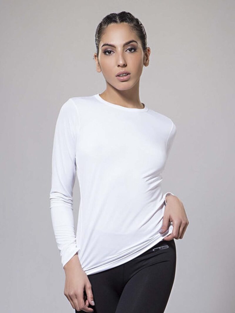 Remera Termica de Mujer Blanco Cocot 5118