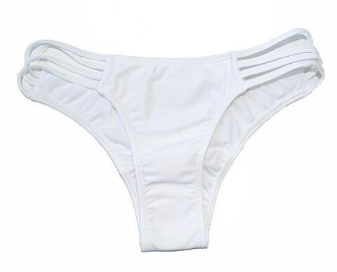 Tanga Vedetina Cuatro Tiras Blanco Cocot 12652