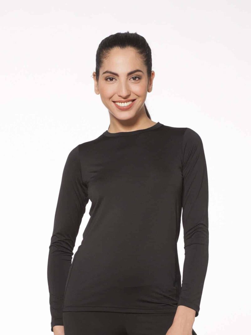 Remera Manga Larga Negro Cocot 5190