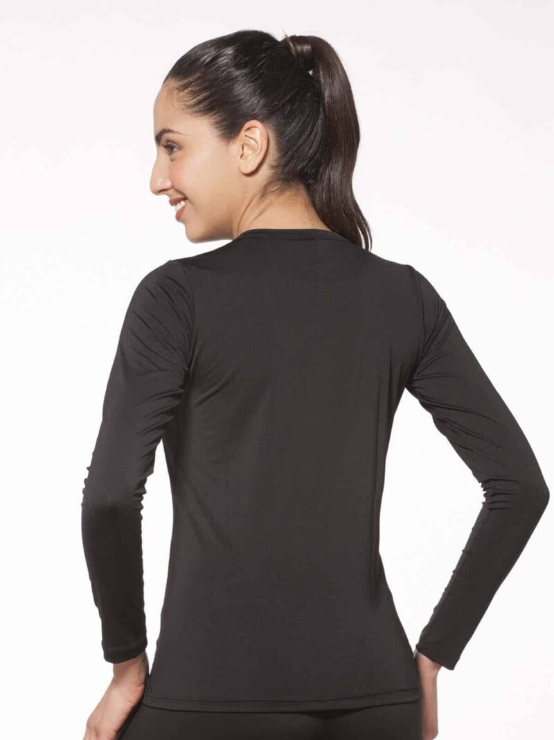 Remera Manga Larga Negro Cocot 5190