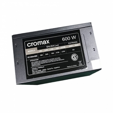 Fuente de alimentación Cromax 600W KC-DDA-600
