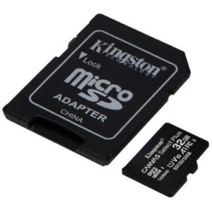 Tarjeta microSDHC 32GB Kingston Canvas Select Plus c/adaptador