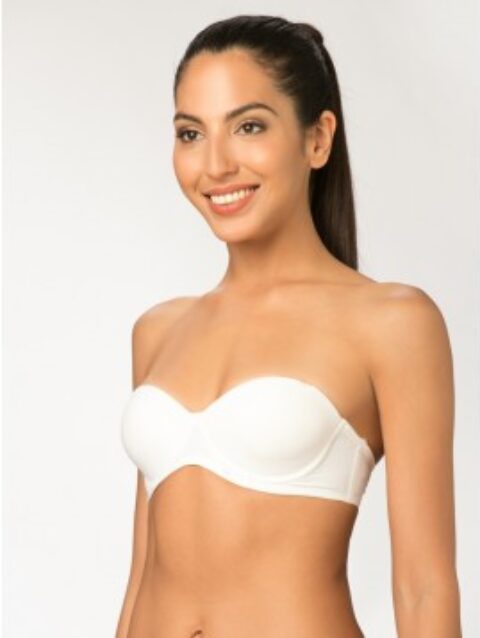 Corpiño Strapless Segunda Piel Blanco Cocot 5646