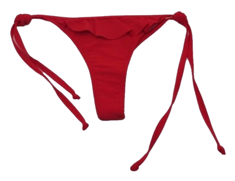 Tango Colaless con Volados Rojo Cocot 12670