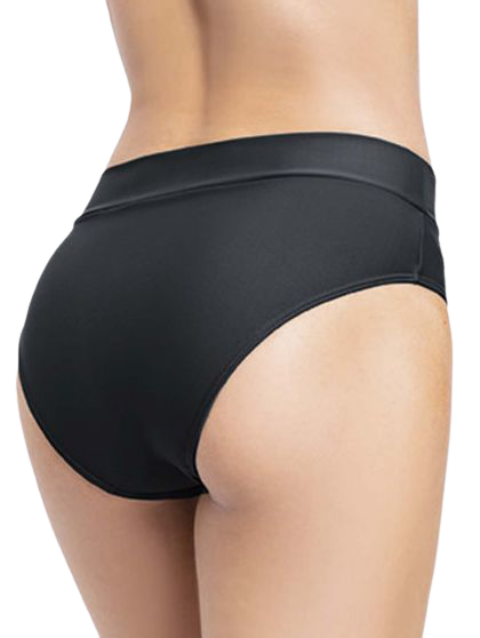 Bombacha Bikini Tiro Corto Negro Cocot 12500