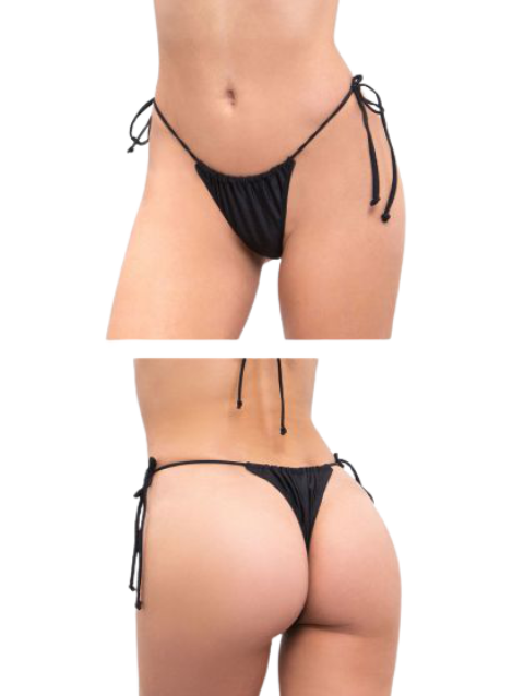 Tanga Colaless Regulable Carioca Negro Cocot 12773