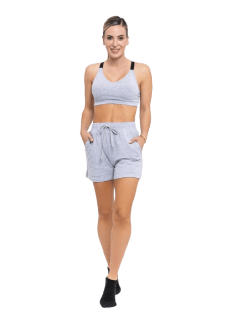 Short Algodon Lycra Basico Melange Cocot 5278