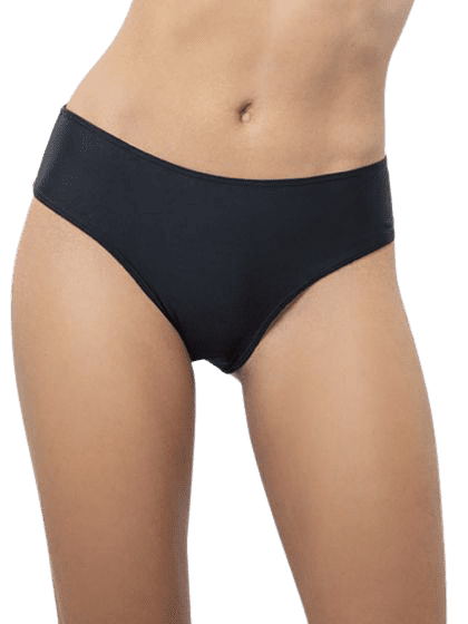 Bombacha Bikini Tiro Corto Negro Cocot 12345