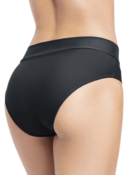 Bombacha Bikini Tiro Corto Negro Cocot 12500