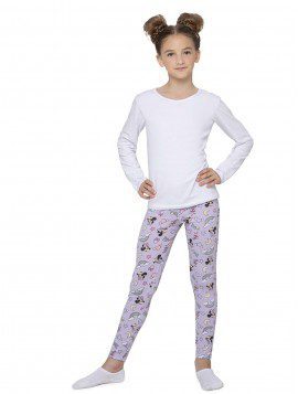 Calza Minnie Color Lila Cocot 21000