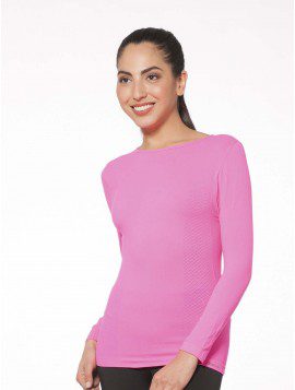 Camiseta Térmica Sin Costura Fucsia Cocot 5007