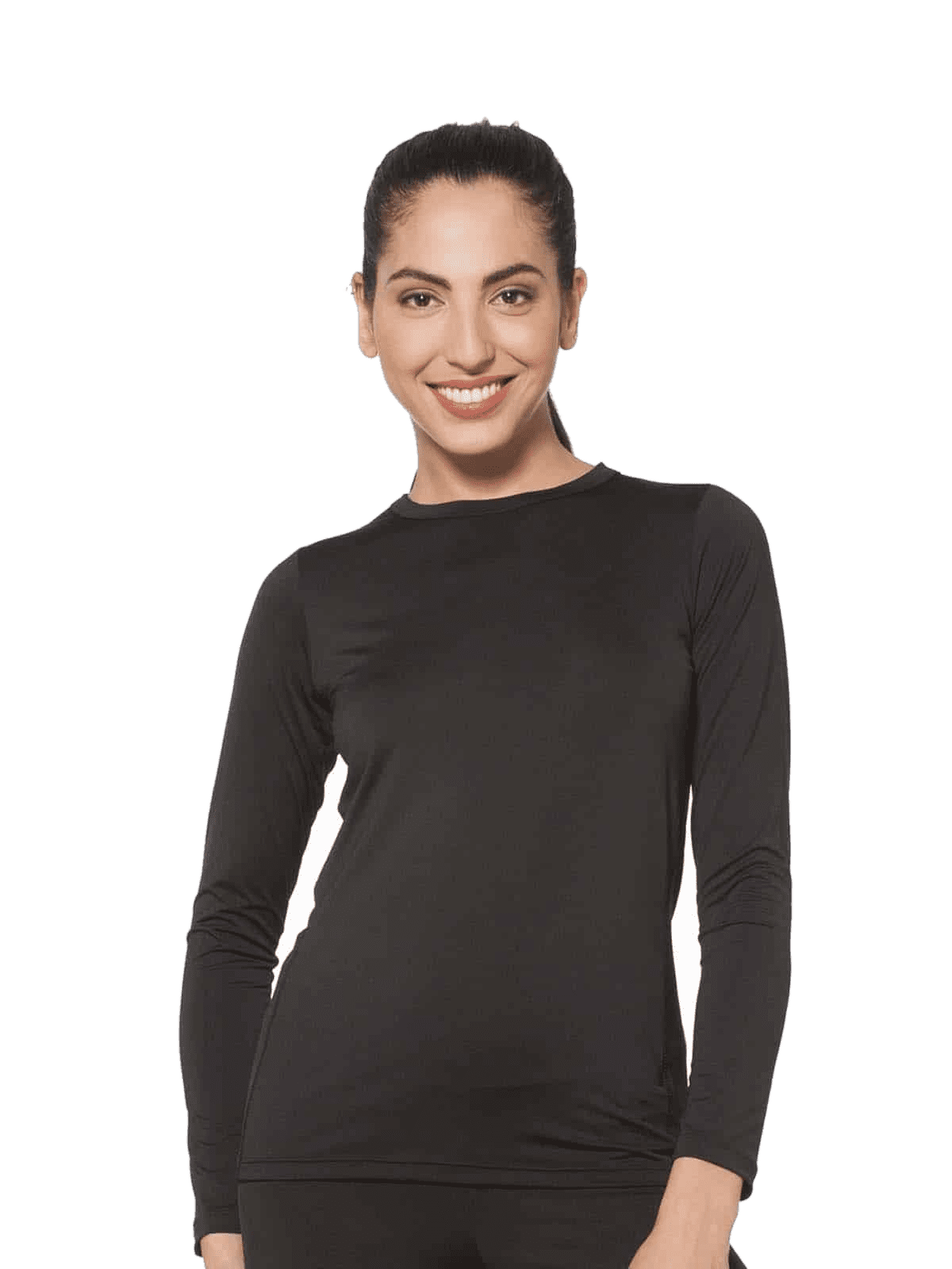 Remera Manga Larga Negro Cocot 5190