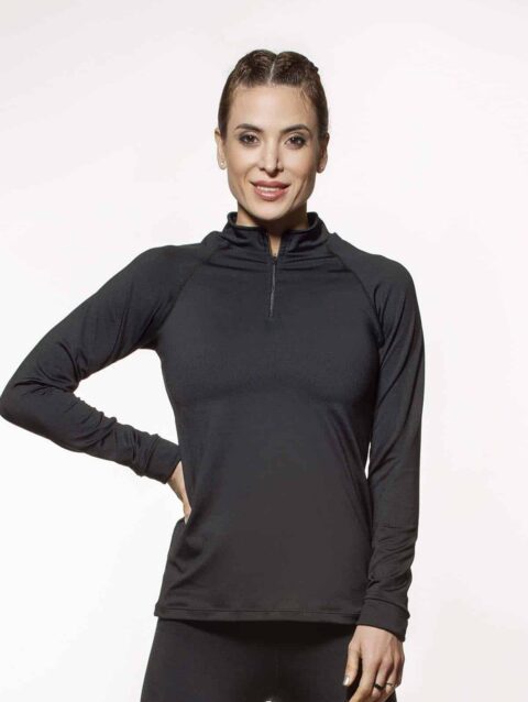 Buzo Deportivo Manga Larga Negro Cocot 5182
