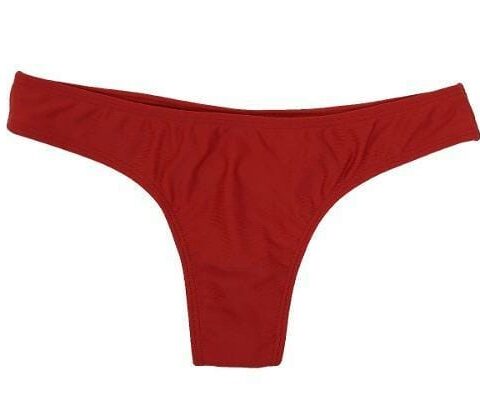 Bombacha Colaless Ancha Lisa Rojo Cocot 12501