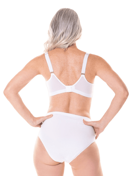 Corpiño Elegance algodón lycra Avellana Cocot 6005 - Imagen 6