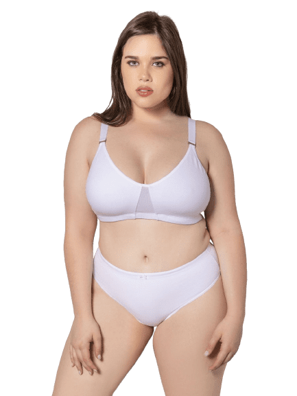 Corpiño Elegance algodón lycra Avellana Cocot 6005 - Imagen 7