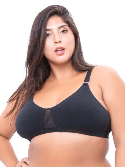 Corpiño Elegance algodón lycra Avellana Cocot 6005 - Imagen 11