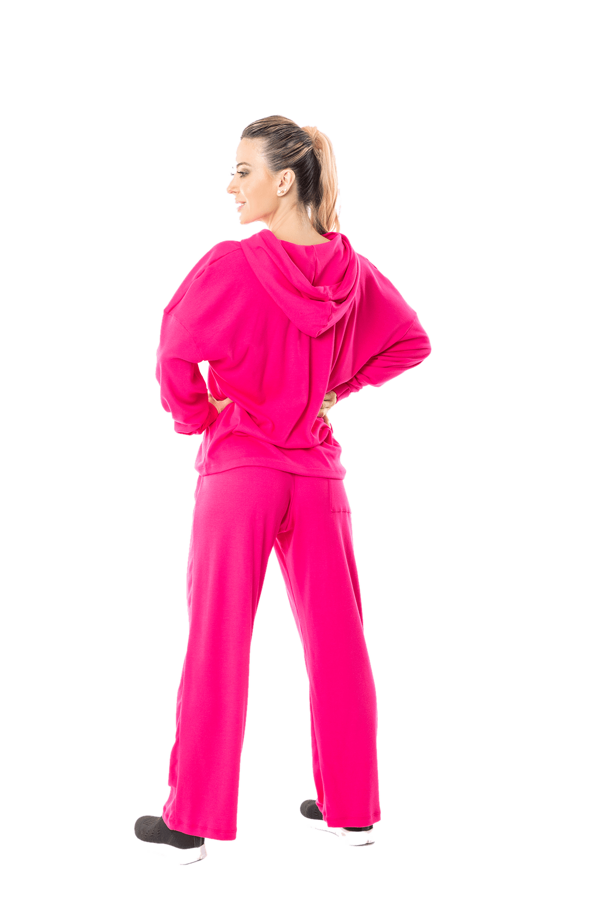 Buzo Algodon Negro o Pink Cocot 10135 - Imagen 2