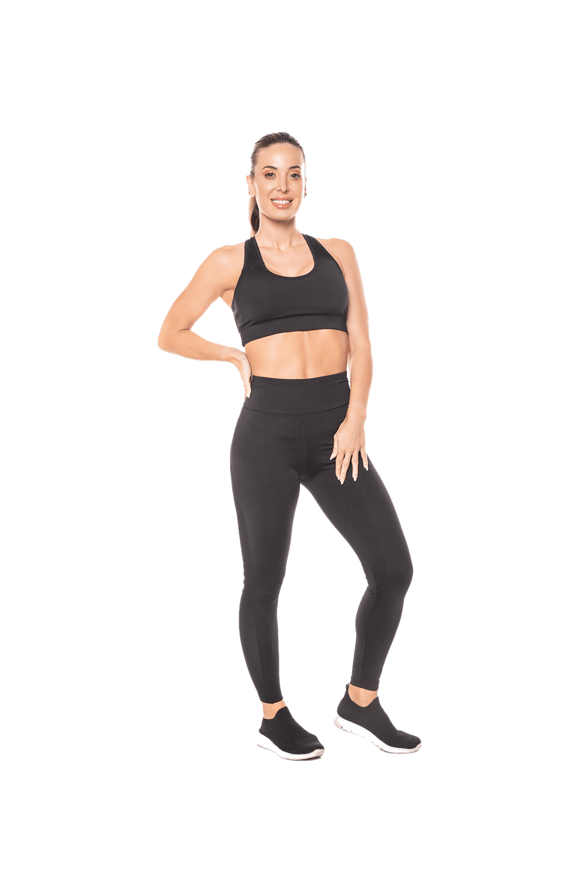 Calza Chupin Transparencia Negro Cocot 10207
