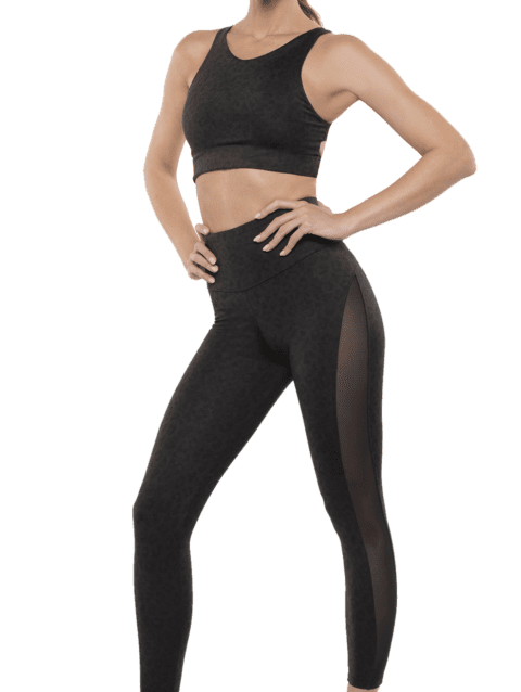 Calza Chupin Animal Black Negro Cocot 10248