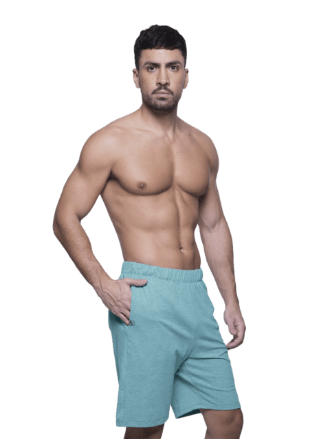 Bermuda Pijama Jaspeada Negro o Verde Cocot 11741