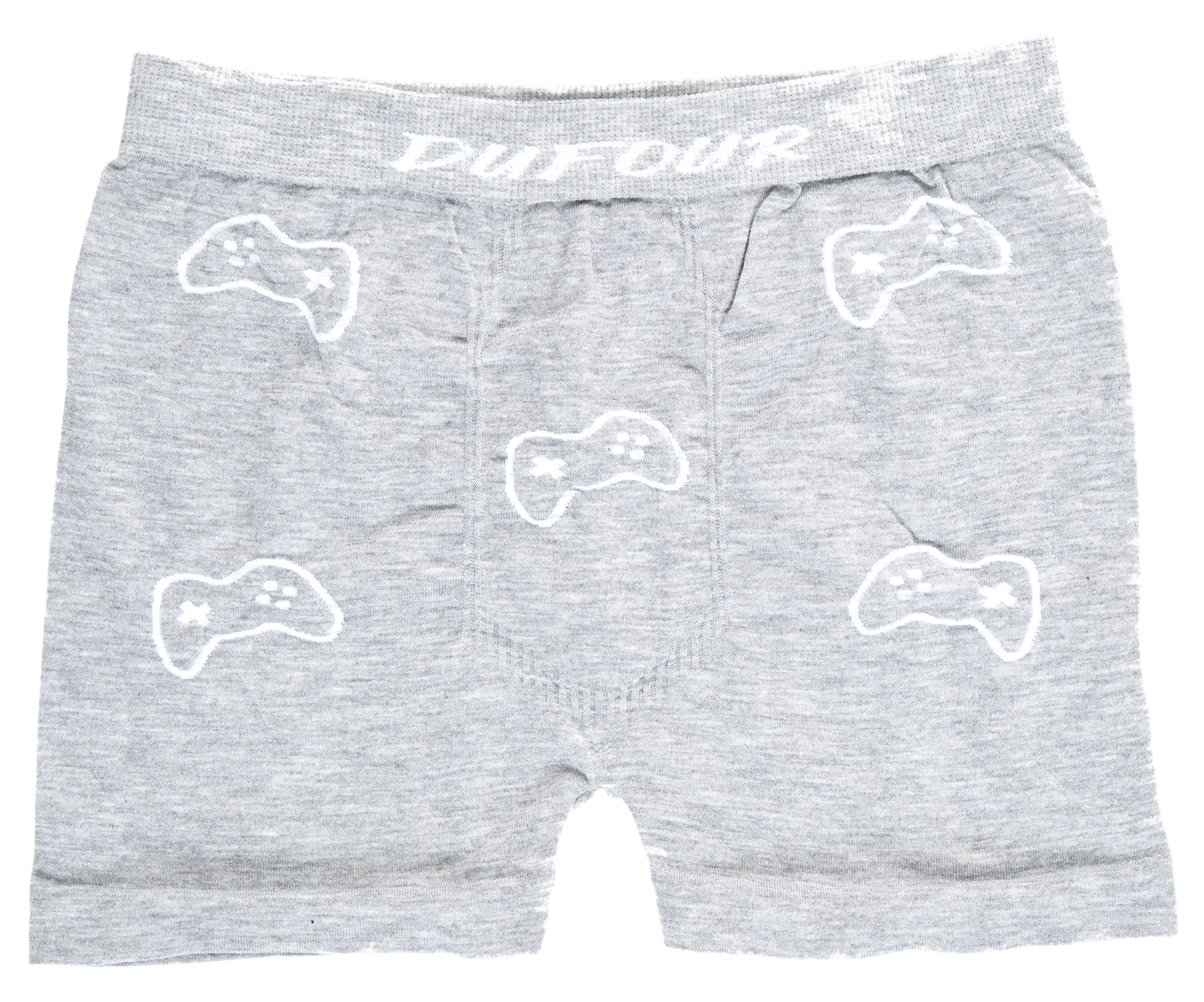 Boxer Kids Melange Fantasia Sin Costura Negro o Blanco o Azul Francia Cocot 11774 - Imagen 3