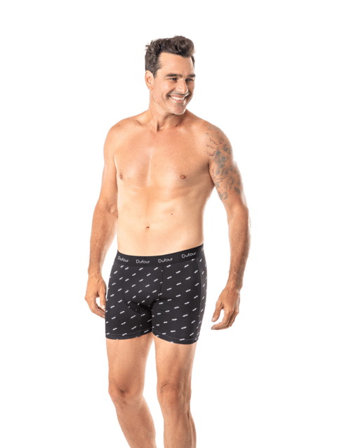 Boxer Estampado Velas Negro o Azul Francia Cocot 11782