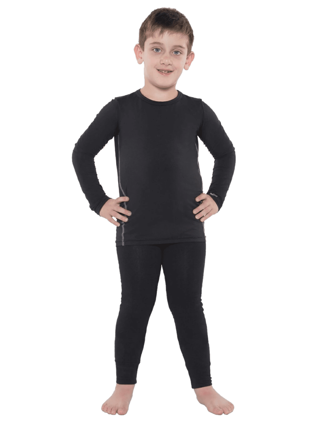 Camiseta Termica Junior Negro o Blanco Cocot 11952 - Imagen 3
