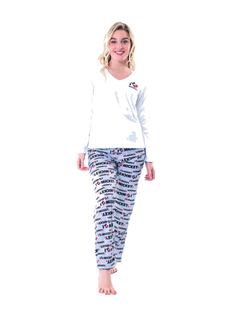 Pijama I Love Mickey Blanco Cocot 20135