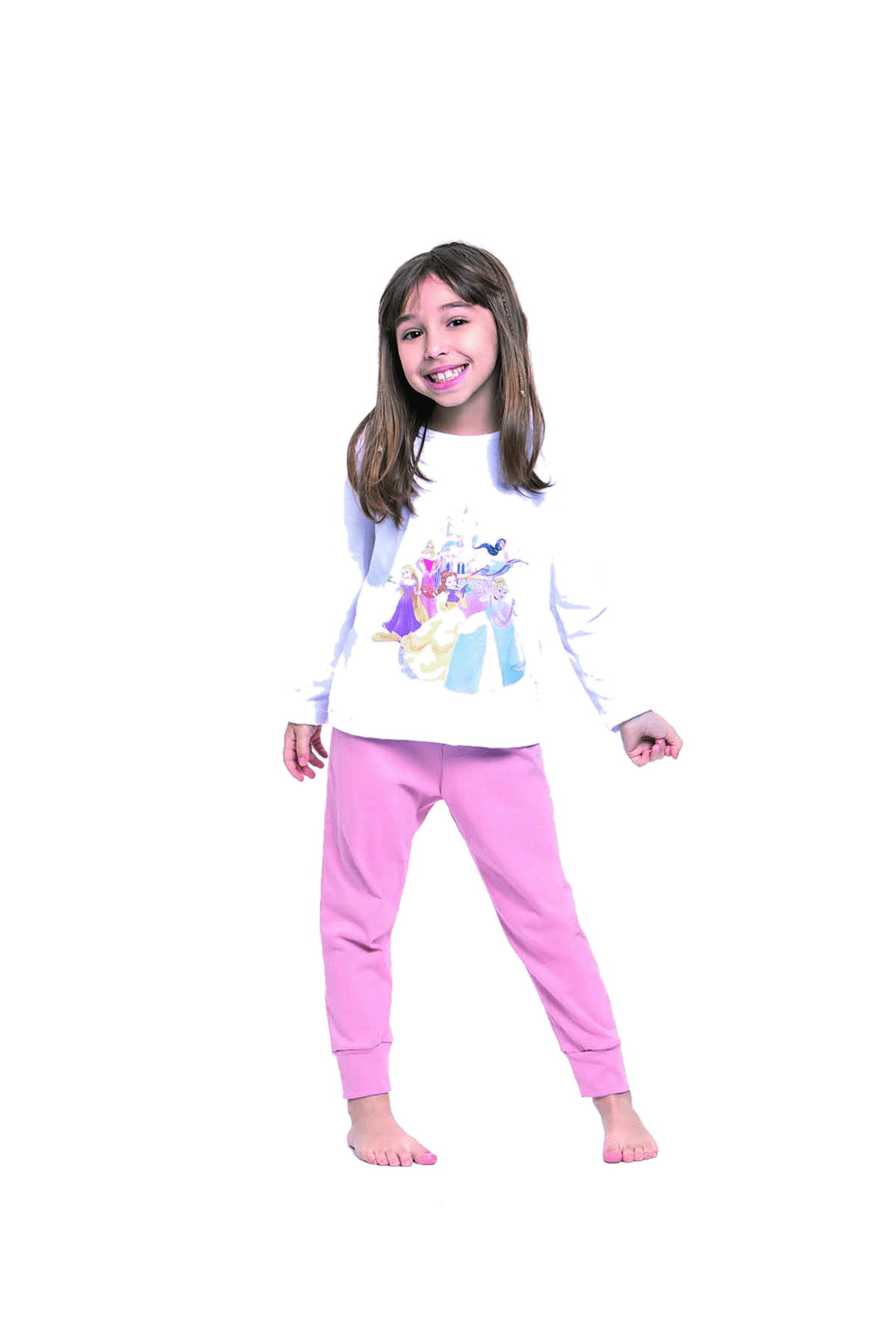 Pijama Princesas Nina Blanco Cocot 20334