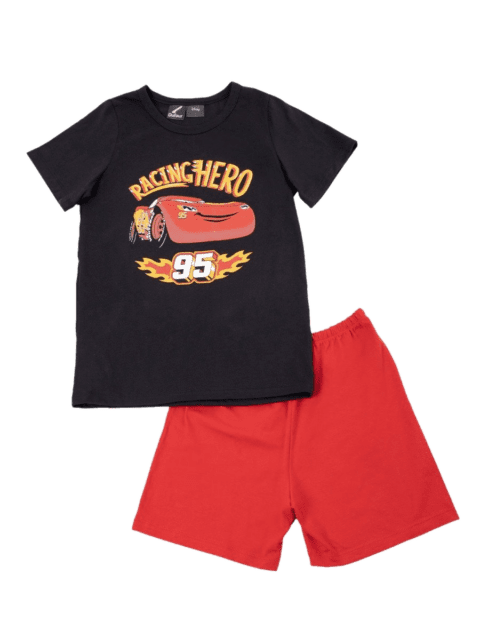 Pijama M/Corta Cars Negro Cocot 20511