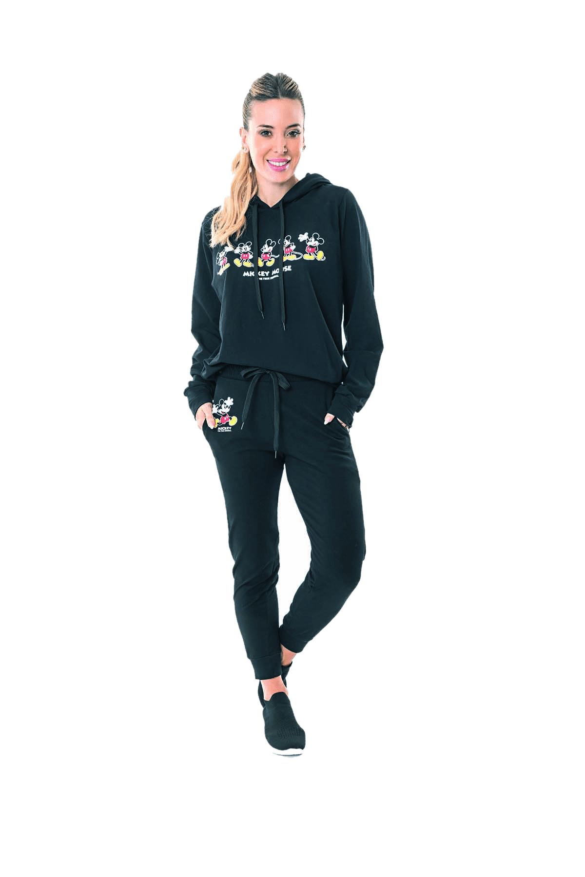 Pantalon Small Mickey Negro Cocot 21070 - Imagen 2