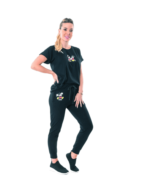 Remera Small Mickey Negro Cocot 21071