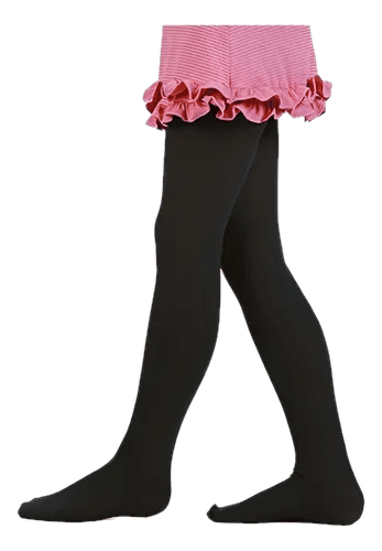 Panty Nina Acrilico Negro o Blanco o Bordo o Gris Oscuro o Verde Cocot 3635