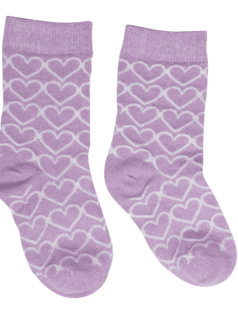 Soquete Infantil Corazon Calado Surtido Cocot 3674