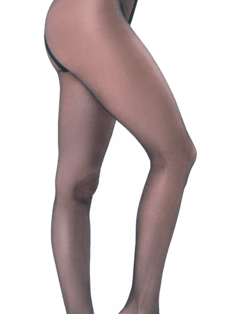 Panty Refreshing De Verano S/Puntera Lycra Negro o Avellana (32) o Tostado (34) Cocot 470