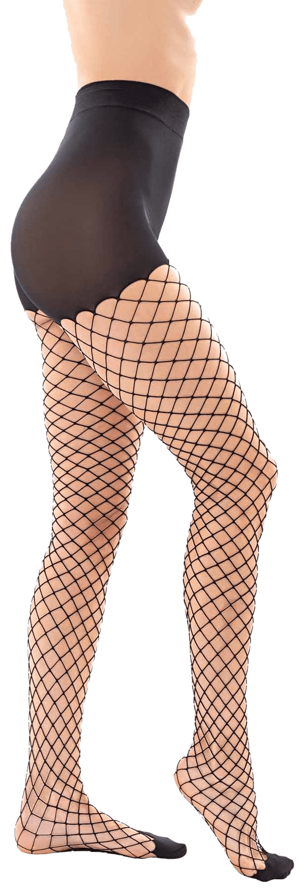 Panty Red Grande Lycra Negro Cocot 494