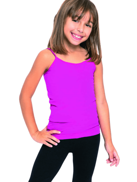 Camiseta Nina Con Bretel Supplex Blanco o Pink o Turquesa o Naranja Cocot 5166