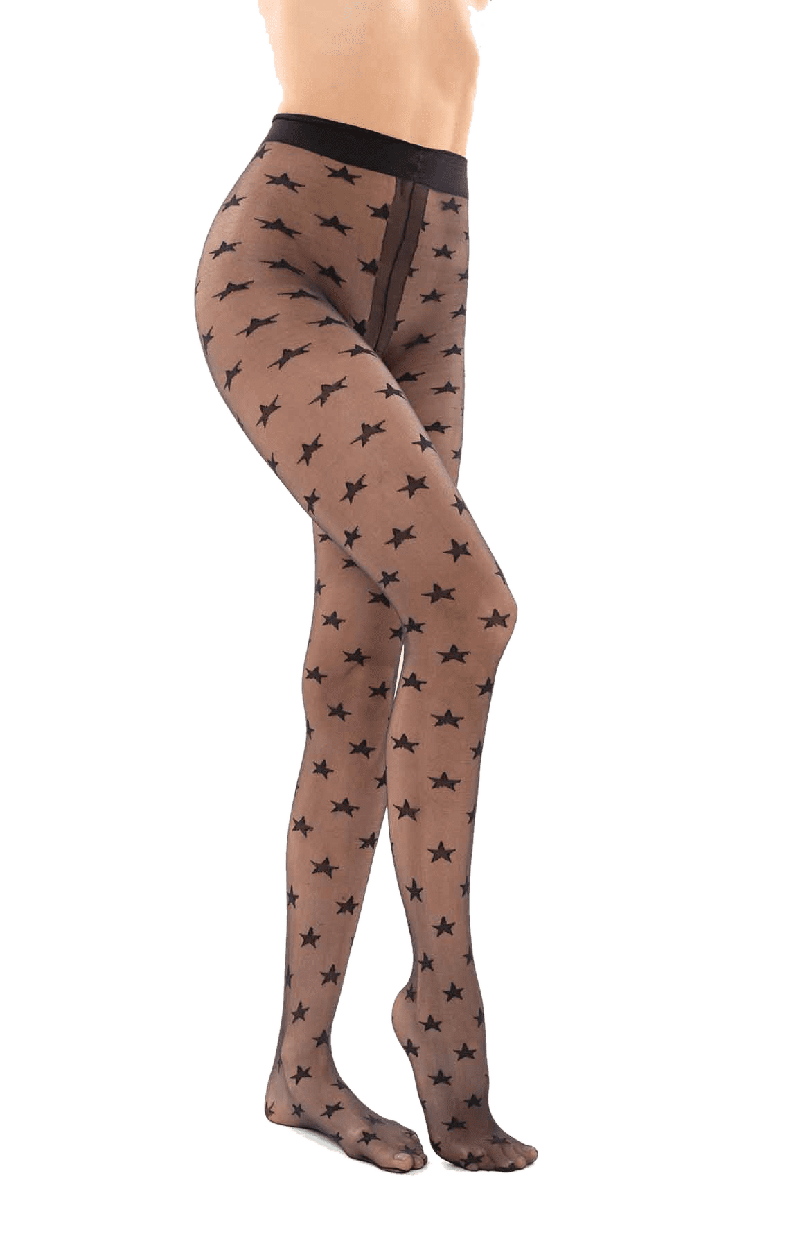 Panty Estrellas Negro Cocot 547