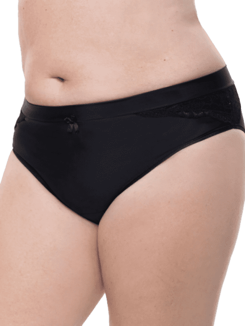 Bombacha Tiro Corto Elegance Negro o Blanco o Avellana (32) Cocot 5568
