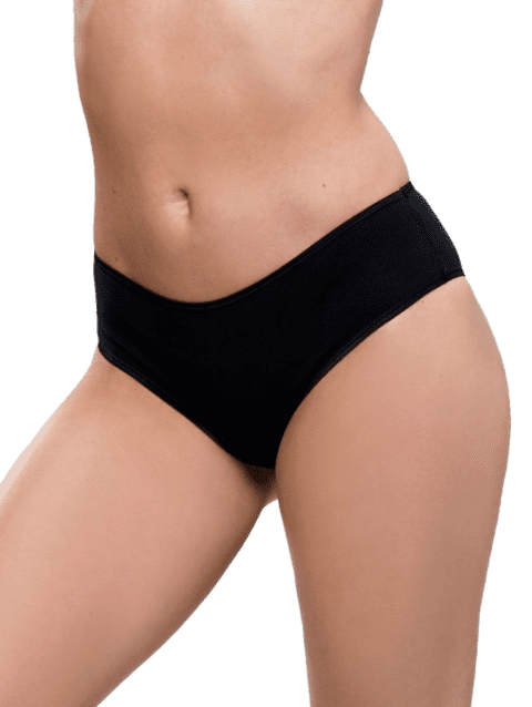 Culote Algodon Lycra Liso Negro o Blanco o Avellana (32) Cocot 5605