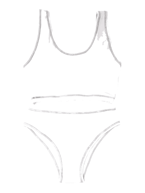 Conjunto Juvenil Blanco o Melange Cocot 6158