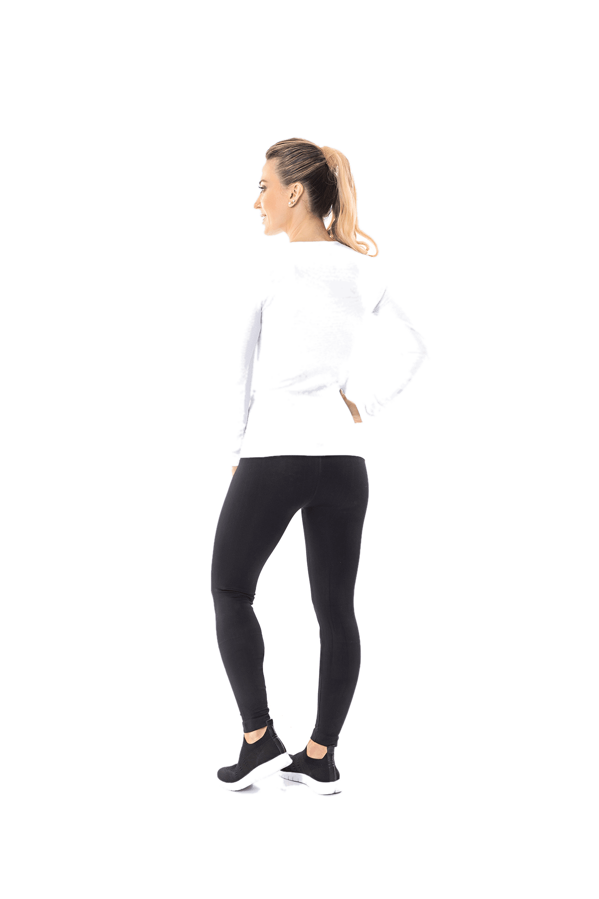 Camiseta Termica Morley Dama Sin Costura Negro o Blanco Cocot 6203 - Imagen 5