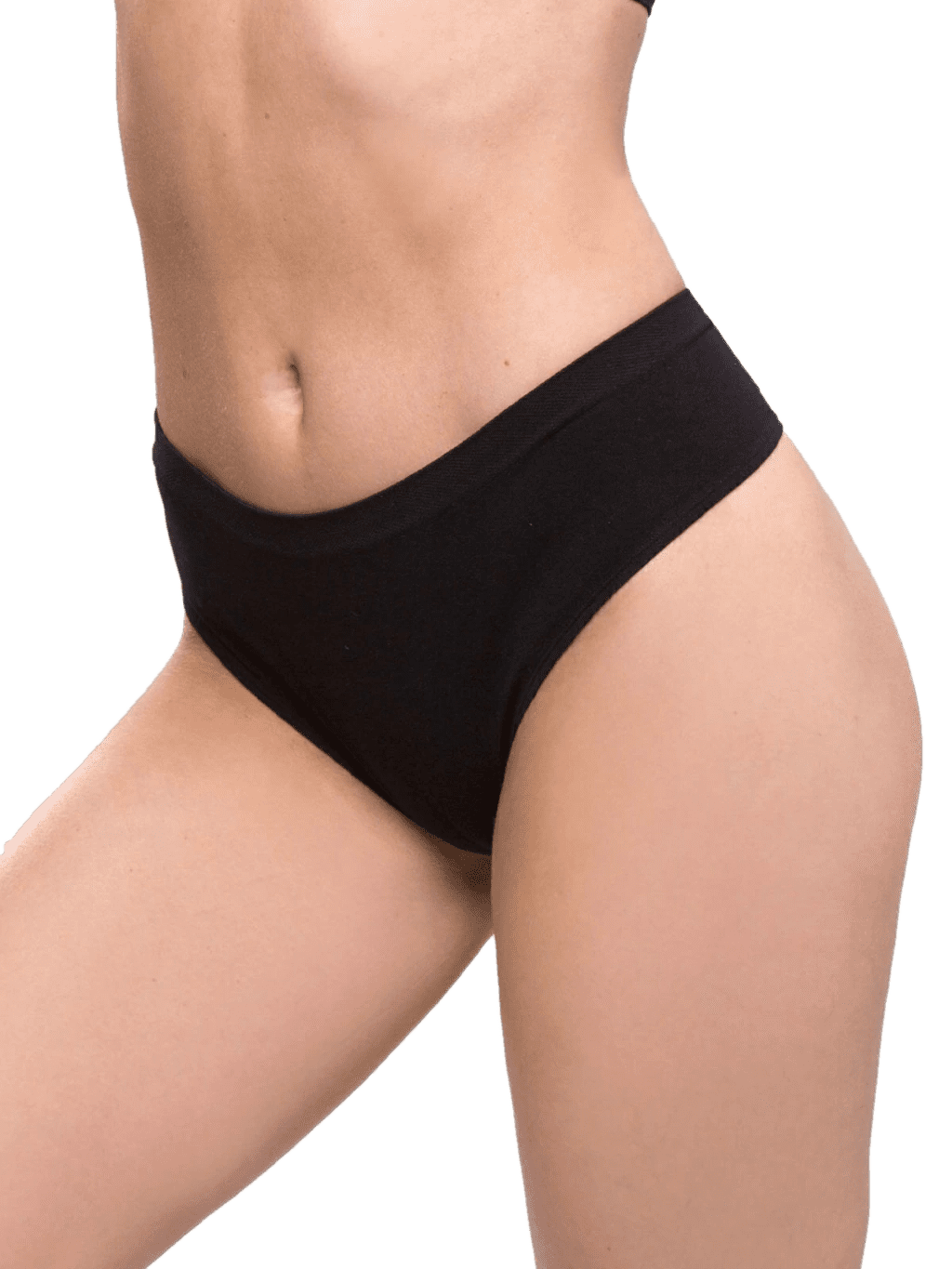 Culotte Liso Sin Costura Negro o Blanco o Avellana (32) Cocot 6787