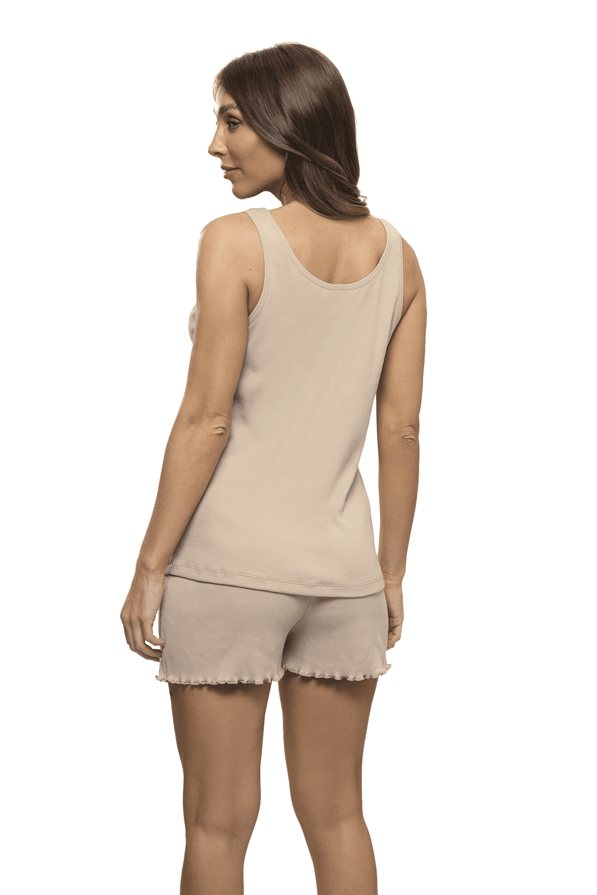 Pijama Morley Musculosa Avellana (32) Cocot 7461 - Imagen 2