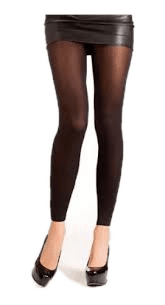 Pantymedia Pies Libres Negro o Blanco o Rosa o Chocolate o Gris Oscuro o Obispo o Turquesa Cocot 929