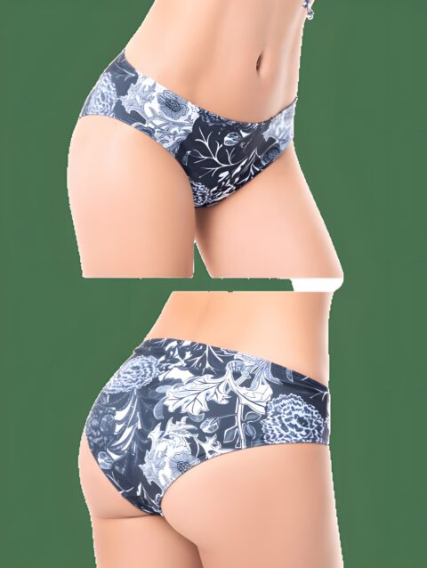 Bombacha Bikini Tiro Corto Floron 22 Cocot 12345