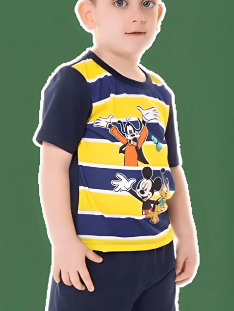 Pijama Mickey Friends Azul Marino Cocot 20515