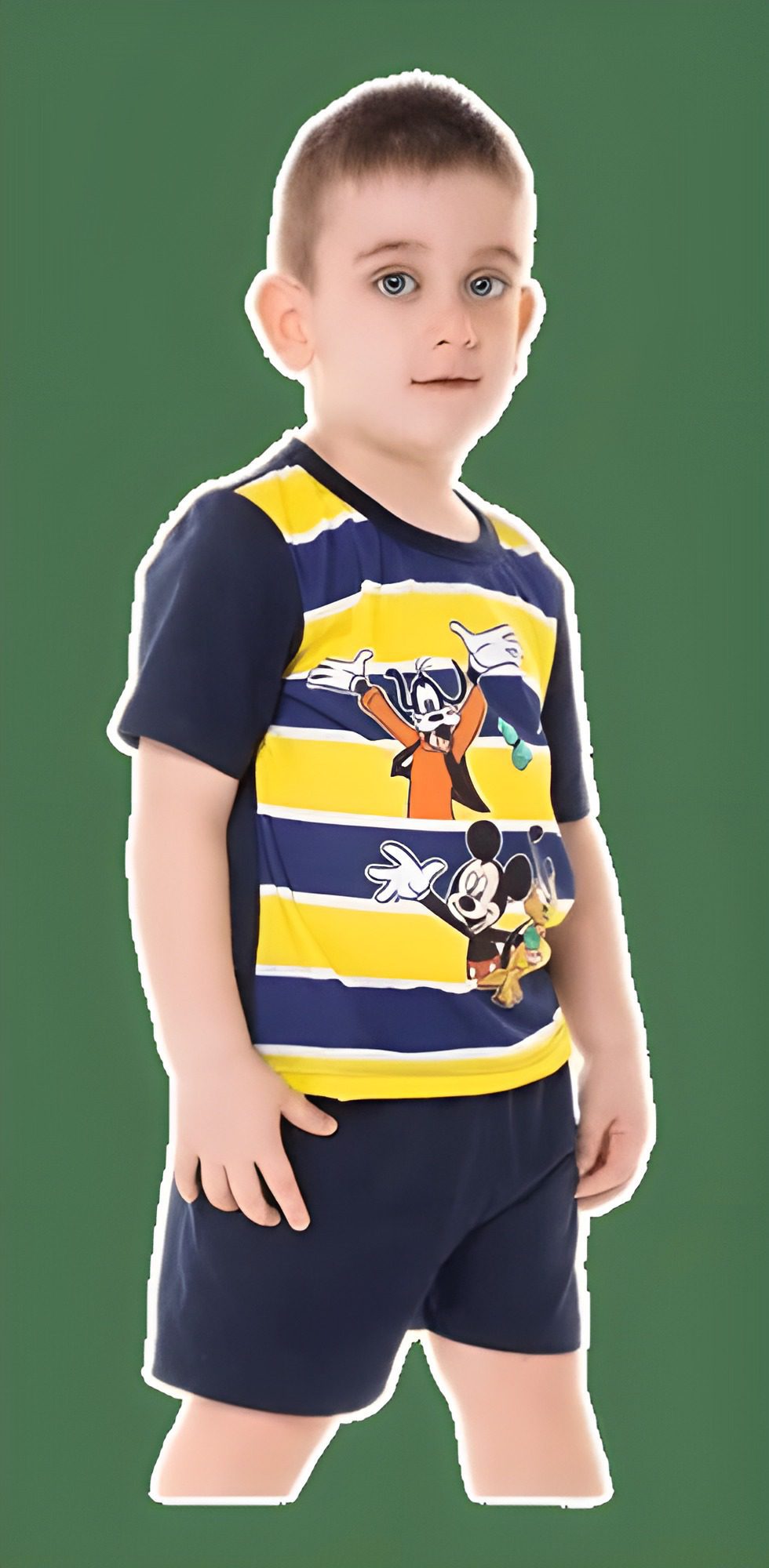 Pijama Mickey Friends Azul Marino Cocot 20515