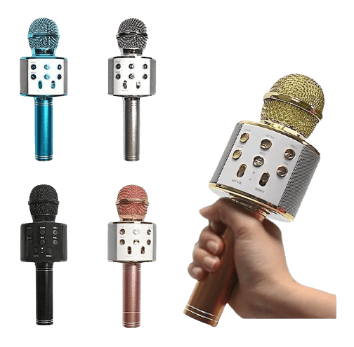 Micrófono Karaoke Bluetooth Portatil 5 W - Imagen 7